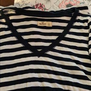 Black and white stripped long sleeve
